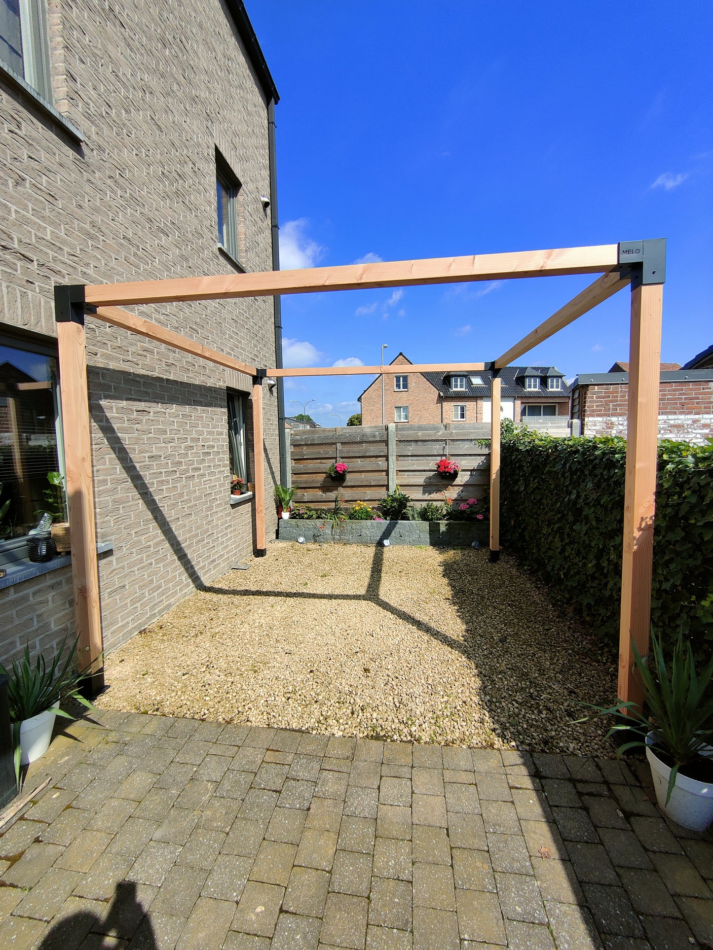 Douglas pergola 3x3 meter