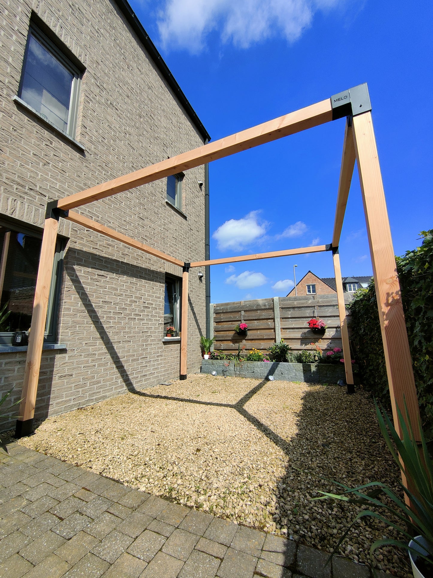 Douglas pergola 3x3 meter
