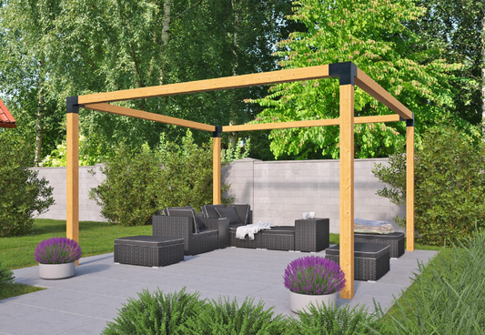 Douglas pergola 3x3 meter